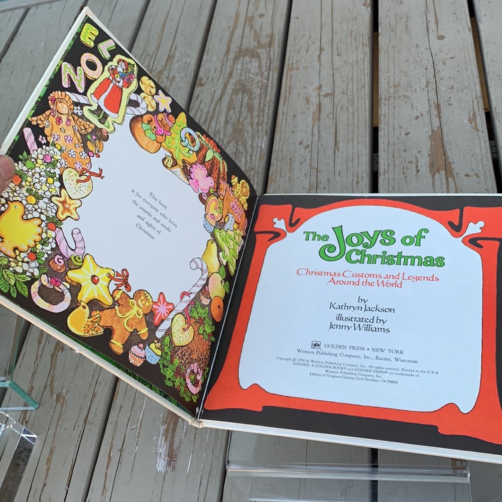 The Joys of Christmas by Kathryn Jackson Vintage 1976